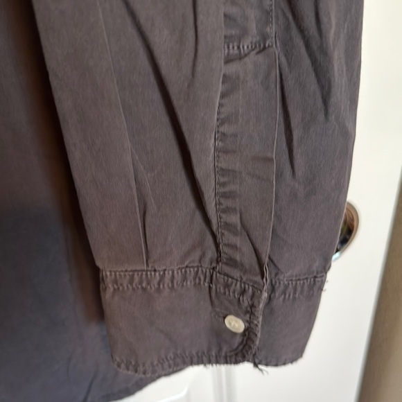 Diesel Men's Casual Button Down Shirt - Dark Gray - Picture 7 of 9